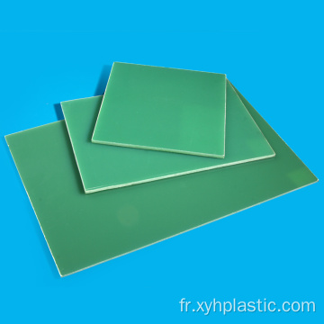 Feuille de tissu de verre époxy vert clair G10 FR4